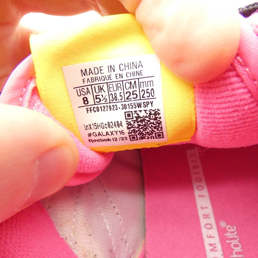 Reebok Classic Legacy AZ Womens Shoes Size 8 Grey Pink Neon Yellow GZ1616 - Picture 9 of 10